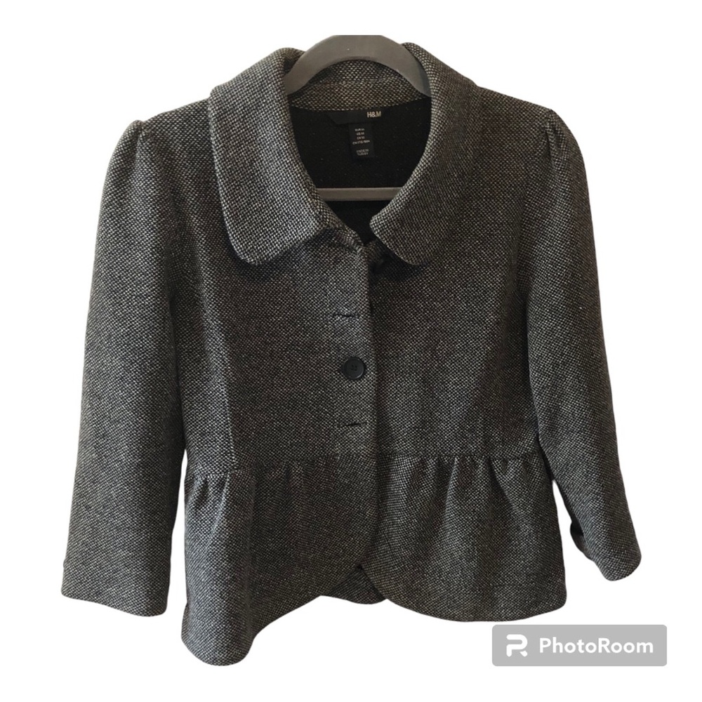Classic Houndstooth Blazer